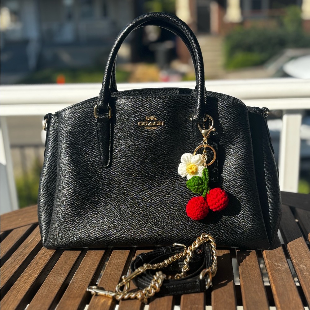 Coach • Sage Carryall Black Leather